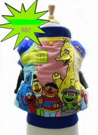 BE POCKET SSC - SESAME STREET (Blue)